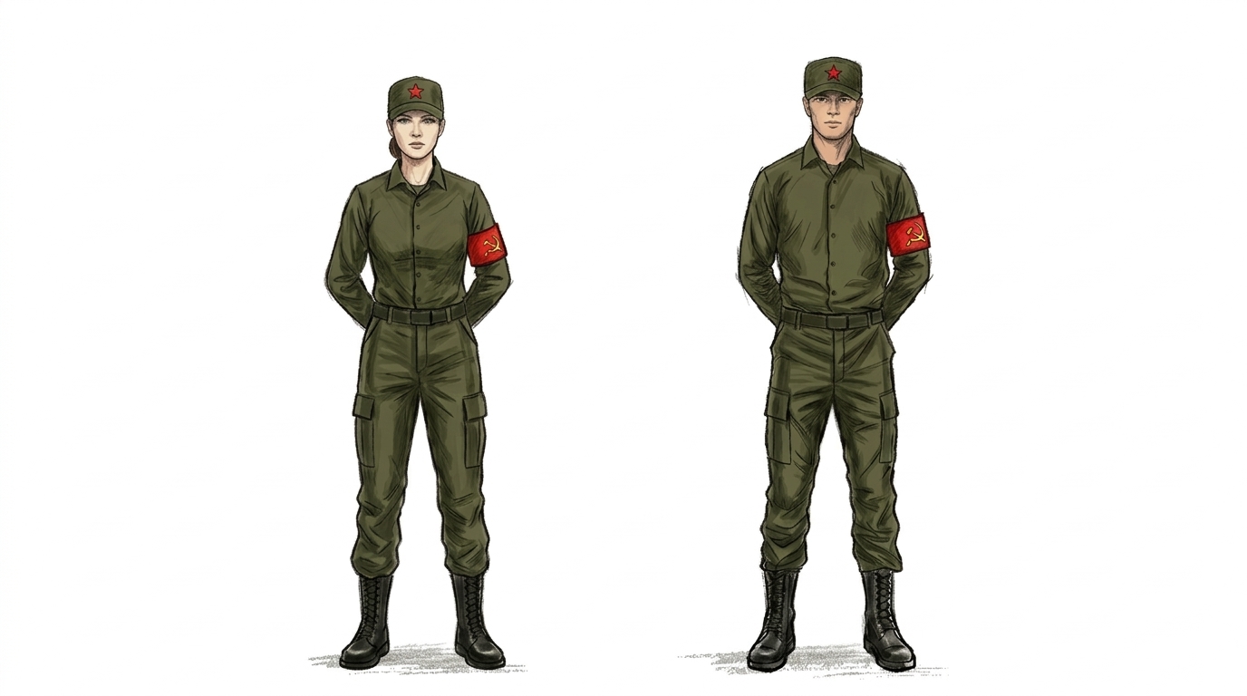 Modelo Oficial Verde-Oliva